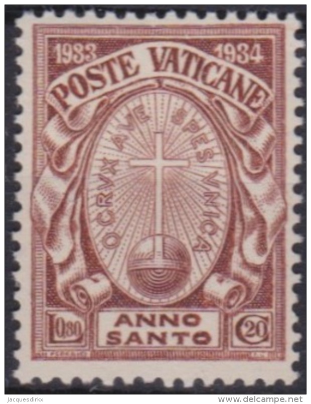 Vatican    .    Yvert   .   42    .    *     .          Mint-hinged - Ongebruikt