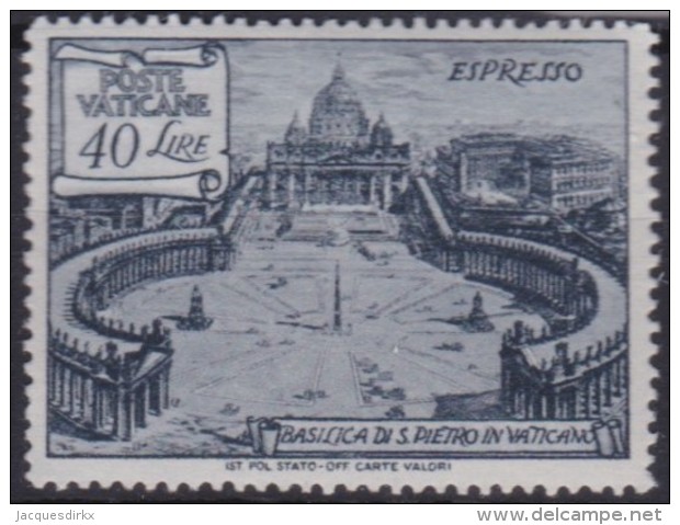 Vatican    .    Yvert   .    Express   11        .    *     .          Mint-hinged - Espresso