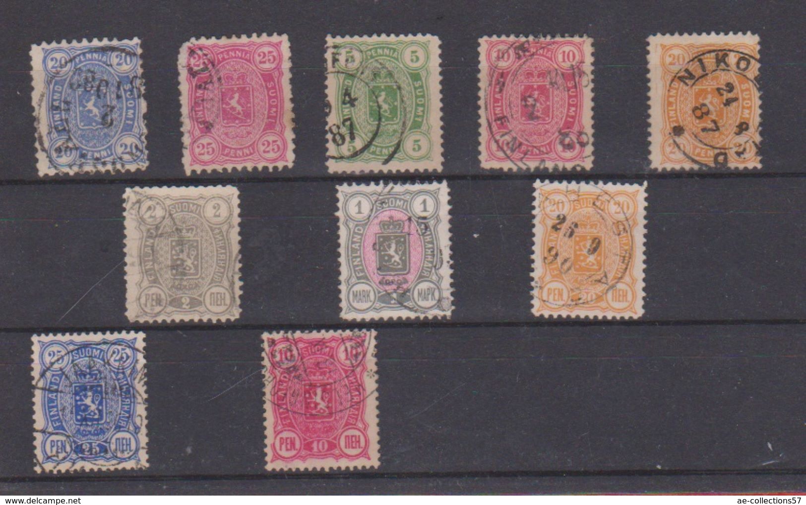 Finlande  / Lot De Timbres Anciens - Collections