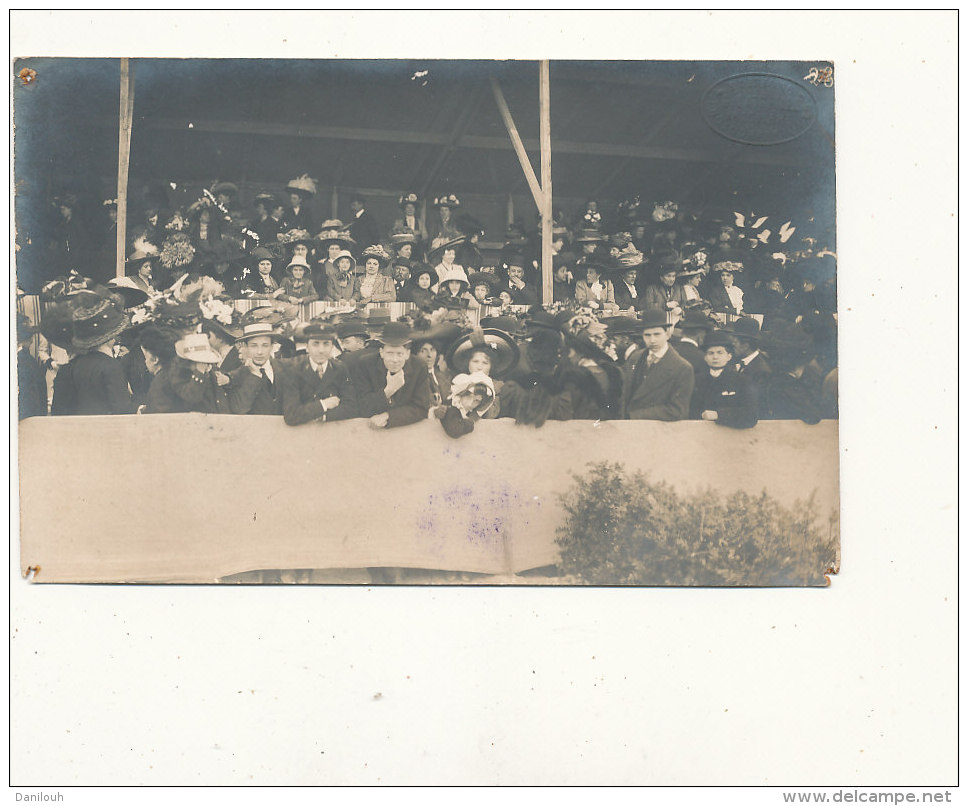 16 // ANGOULEME    Carte Photo / Tribune Manifestation  CONCOURS HIPPIQUE MAI 1909 / Latrelle Photographe / ** 8 - Angouleme