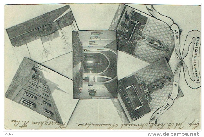 Waregem/Waereghem (Nieuwenhove). Kerk En Scholen. - Waregem