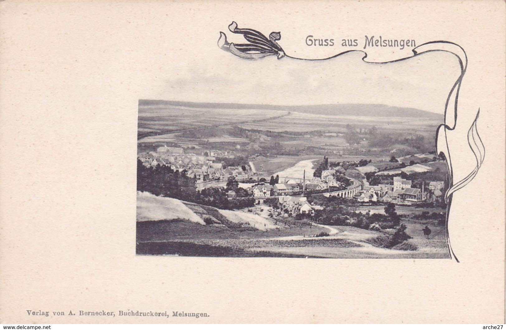 CPA - GRUSS AUS MELSUNGEN - Melsungen