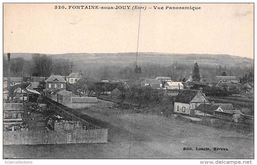 Fontaine Sous Jouy     27      Vue Panoramique      (voir Scan) - Other & Unclassified