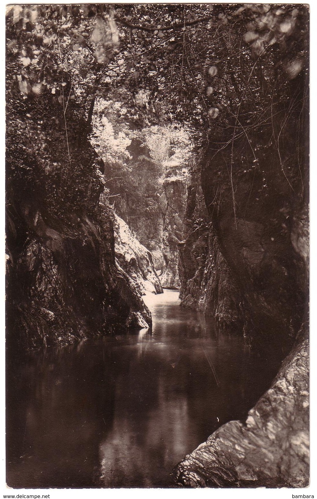 FINESTRET - Le Gouffre, Carte Postale Photo. - Autres & Non Classés