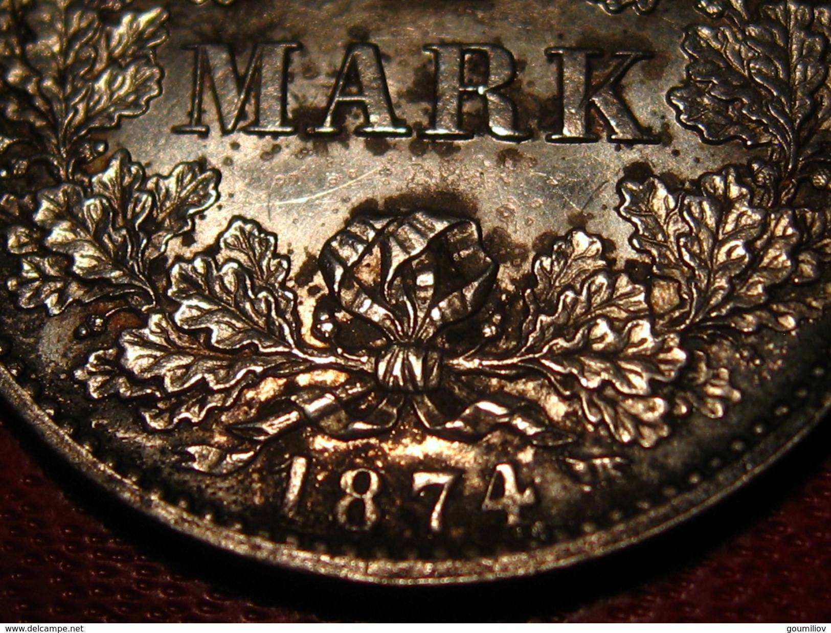 Allemagne - Mark 1874 B - Superbes Détails 2981 - 1 Mark