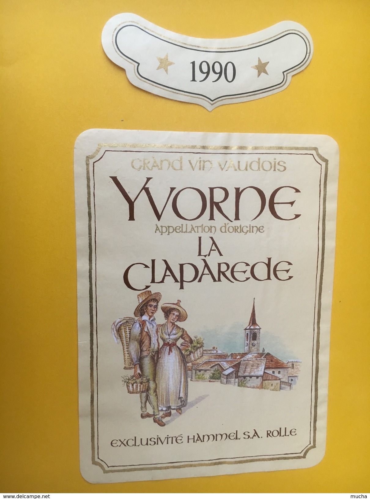 5324 - La Claparède 1990 Yvorne Suisse - Autres & Non Classés