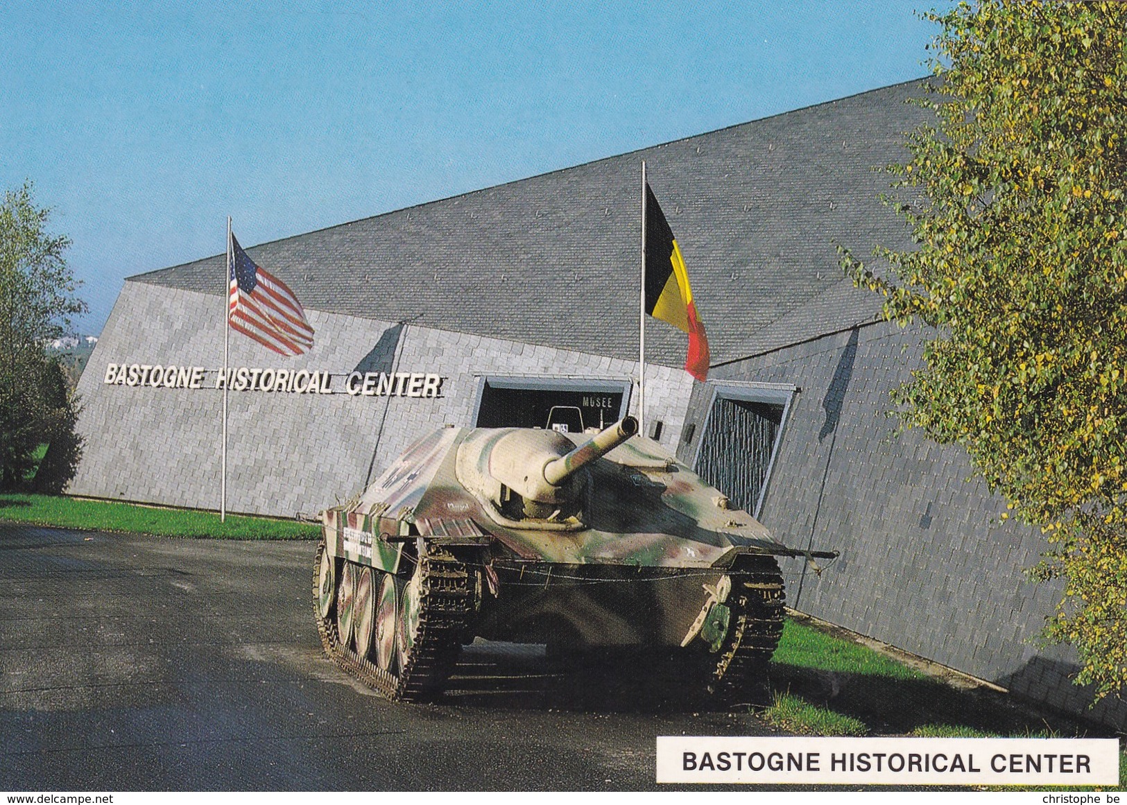 Bastogne, Historical Center,  German Army Jagdpanzer 38 Hetzer (pk39491) - Bastogne