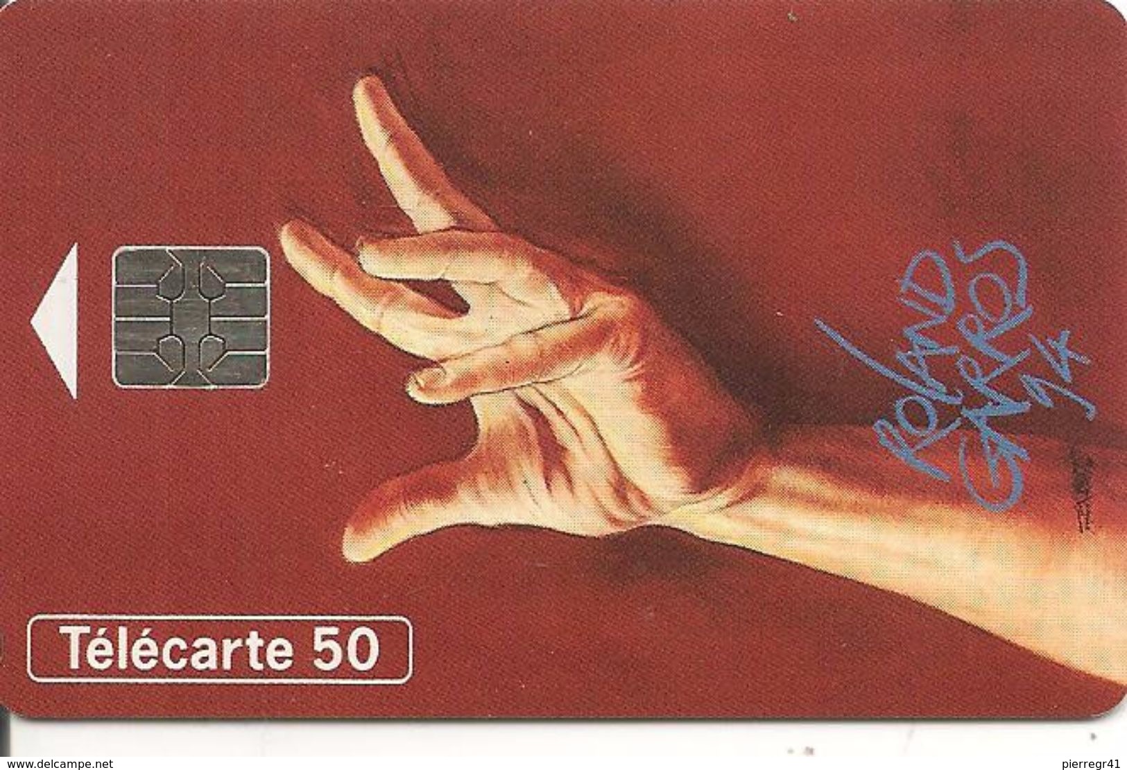 CARTE°-PUBLIC-F465A-50U-05/94-SO5-ROLAND GARROS 94-SN° A 45010947-UTILISE-TBE-RARE Cote 110€-Non Référencié - 1994