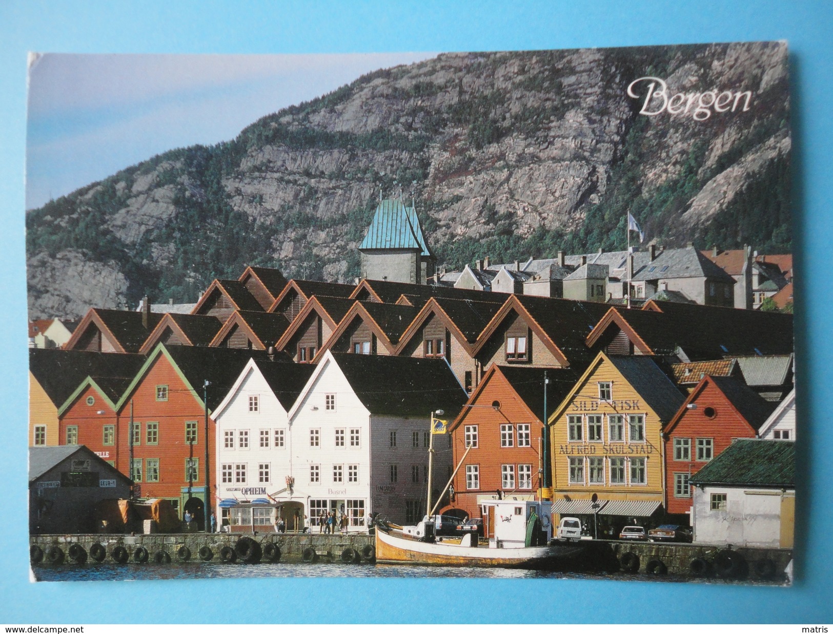 Norvegia - Bergen - Bryggen - Scorcio Panoramico - Noruega