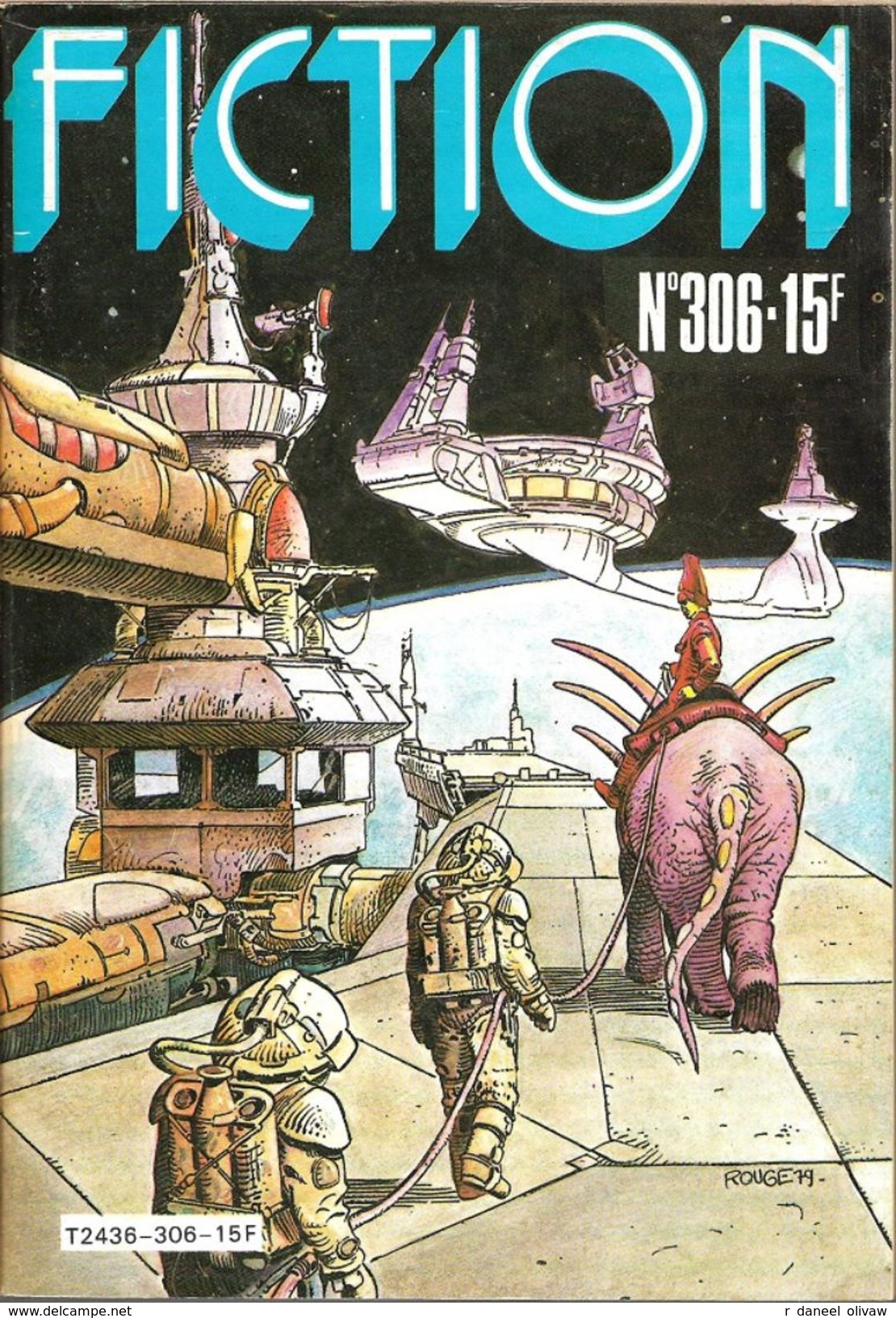 Fiction N° 306, 1980 (TBE+) - Fictie