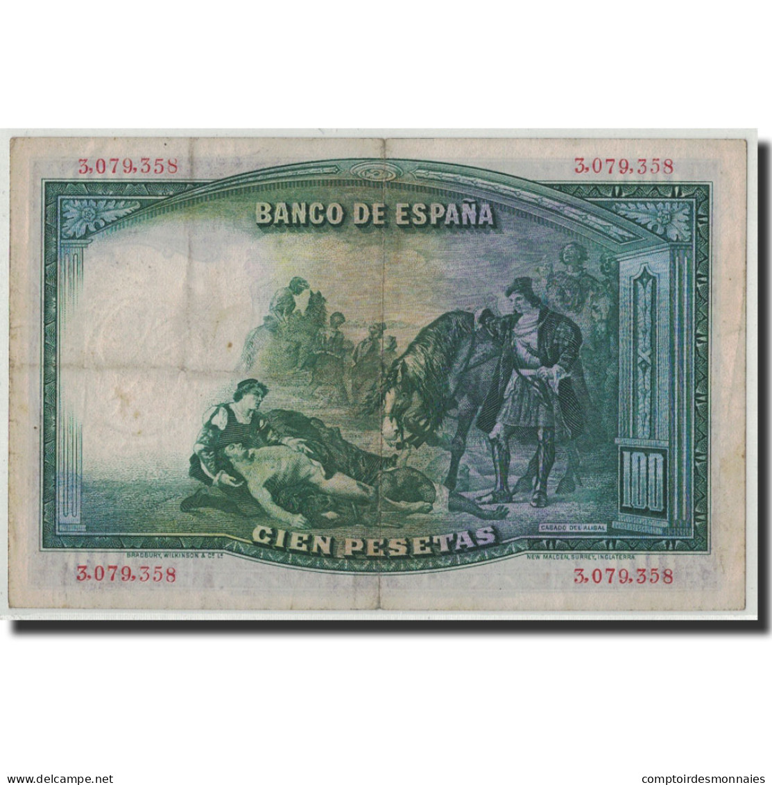 Billet, Espagne, 100 Pesetas, 1931, 1931-04-25, KM:83, TB - 100 Peseten