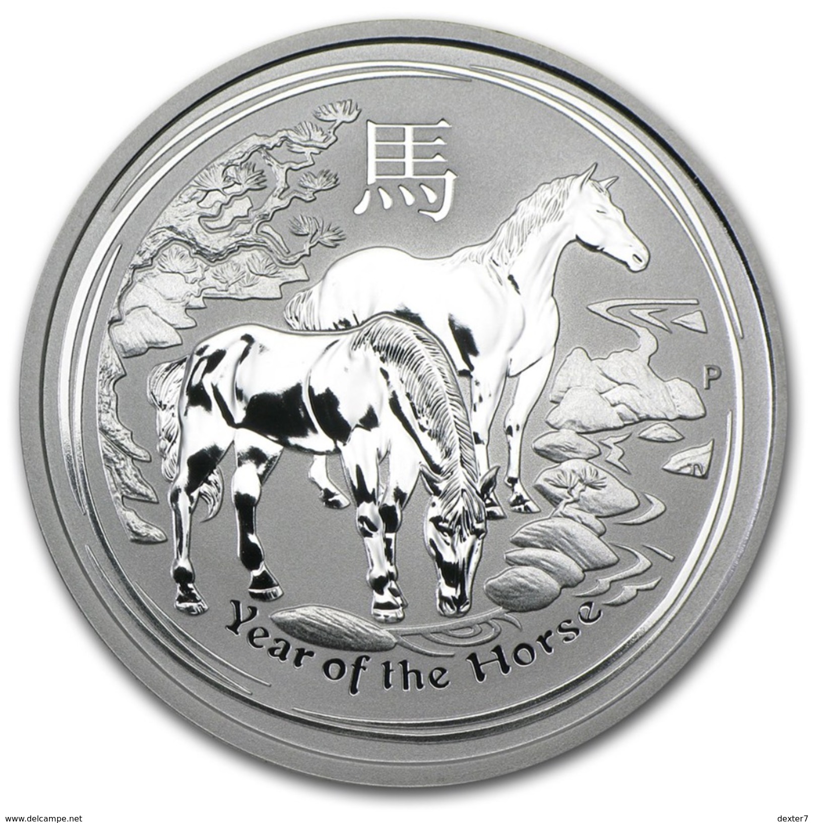 Australia, Lunar II Horse 1/2 Oz 2014 Silver 999 Pure - 1/2 Oncia Argento Puro Bullion Perth Mint - Mint Sets & Proof Sets