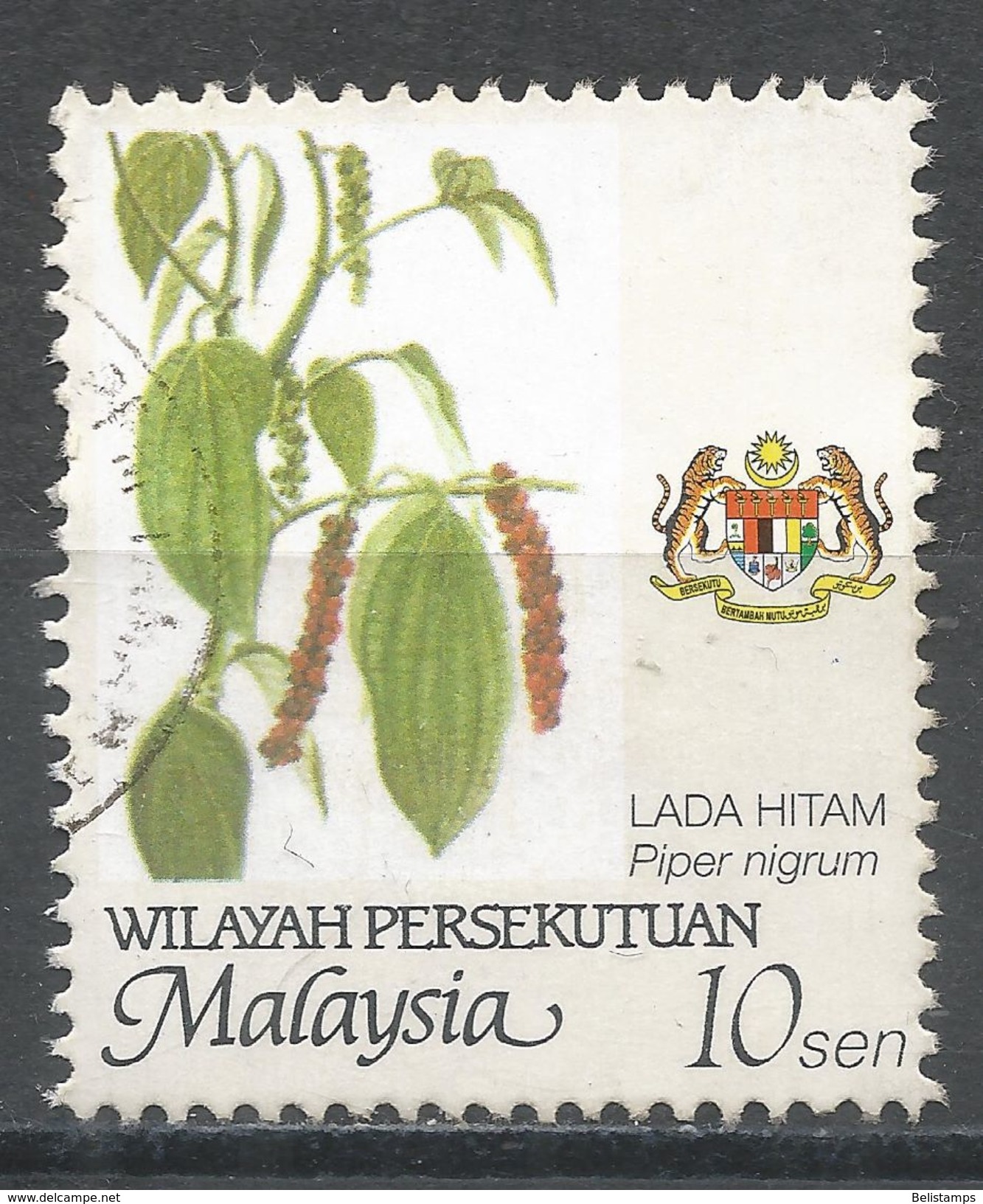 Malaysia, Wilayah Persekutuan 2002. Scott #11 (U) Piper Nigrum * - Malaysia (1964-...)