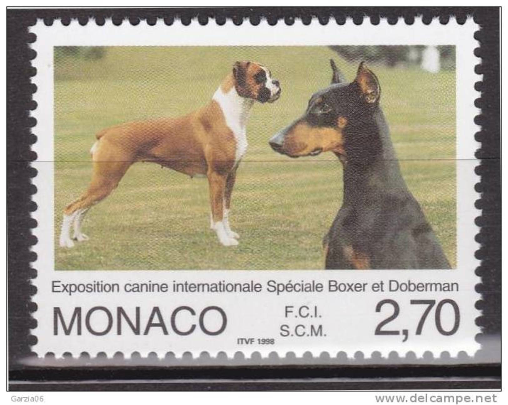 Monaco - 1998 - Exposition Canine - N° 2148  - Neuf ** - MNH - Nuevos