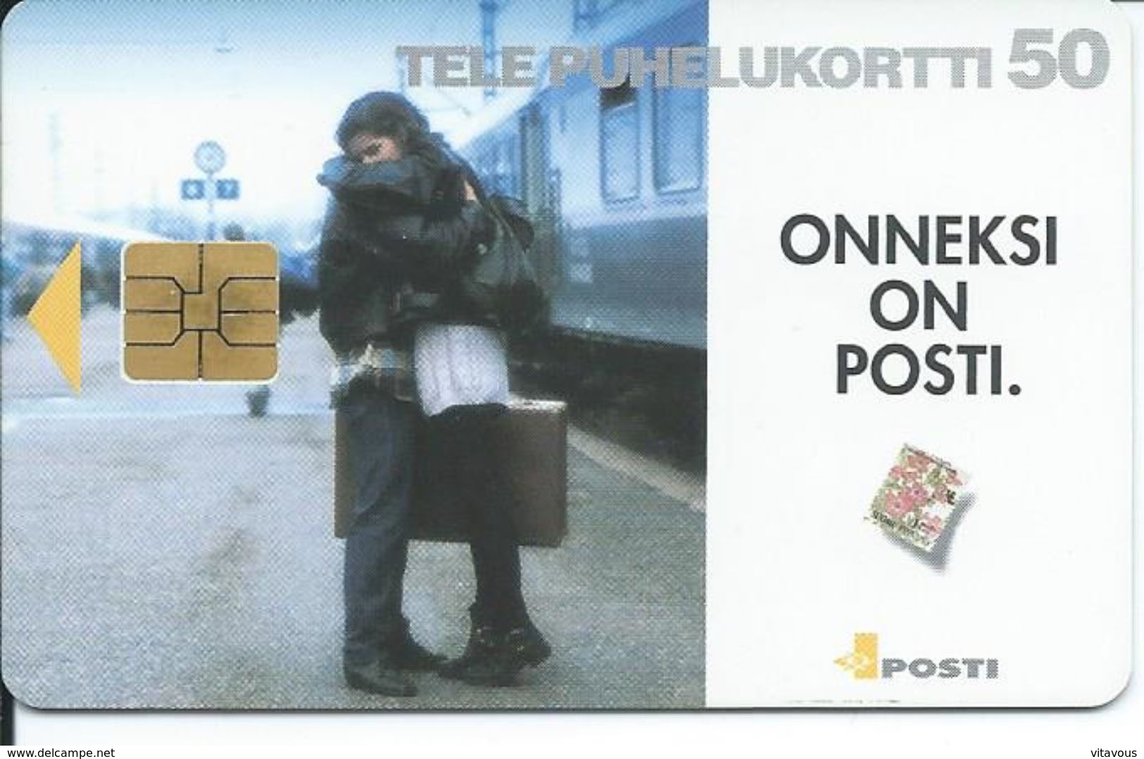 Train Télécarde Finlande  Phonecard Telefonotek Telefonkarte  (S.600) - Finlande
