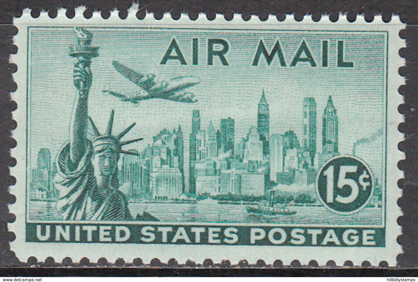 UNITED STATES   SCOTT NO. C35    MNH   YEAR  1947 - 2b. 1941-1960 Ungebraucht