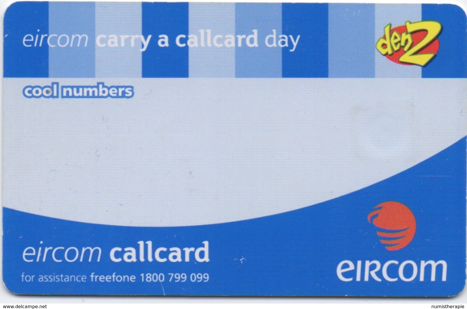 Irlande : Eircom Callcard 20 Units - Irlanda