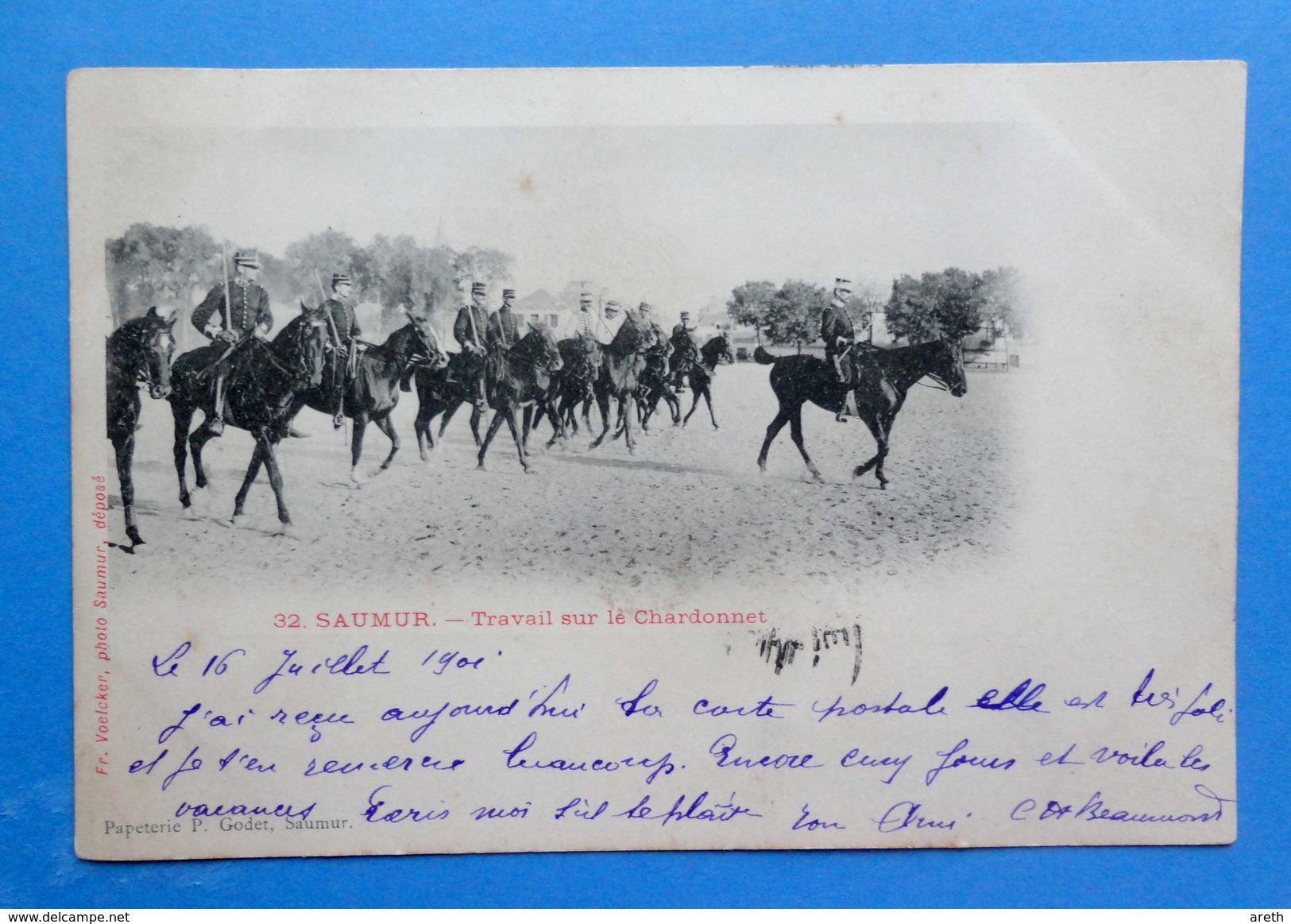 SAUMUR - Lot De 13  CPA  Precurseurs : Ecole Militaire  De Cavalerie  -1901 - Saumur