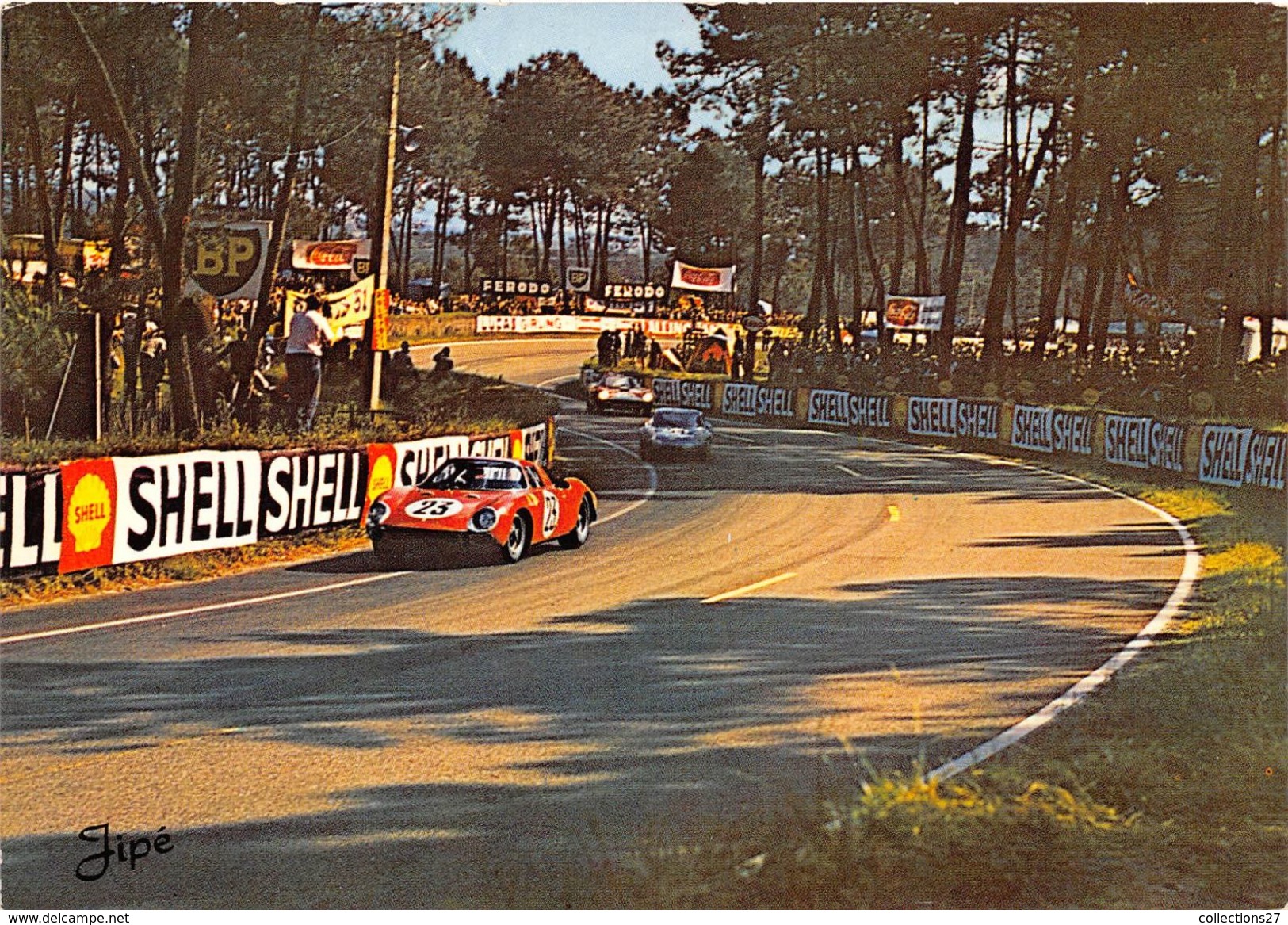 72-LE MANS- CIRCUIT DES 24 HEURES DU MANS , DANS LES "S" DU TERTRE ROUGE - Le Mans