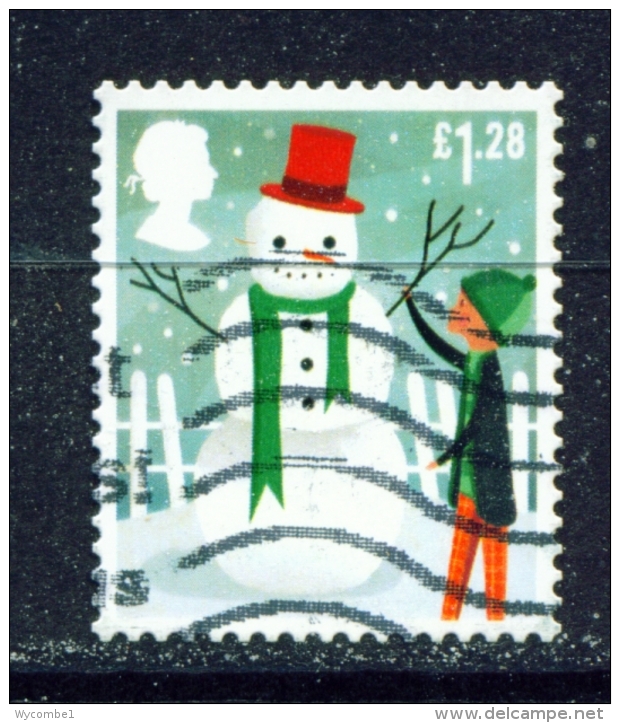 GREAT BRITAIN  -  2014  Christmas  &pound;1.28  Used As Scan - Used Stamps