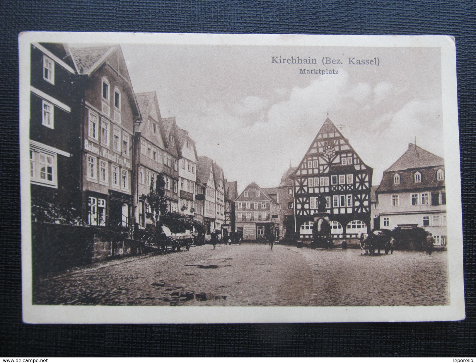 AK KIRCHHAIN B. Kassel Ca.1930 // D*27833 - Kirchhain