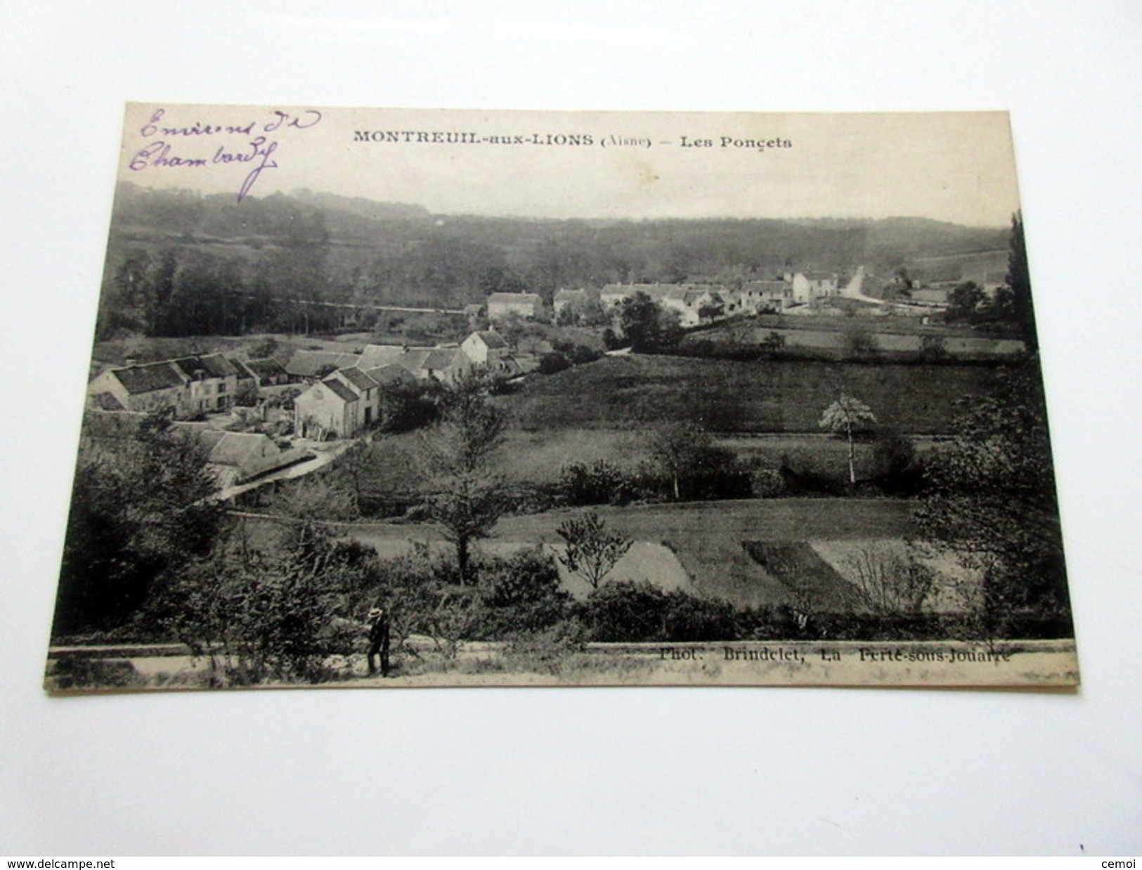 CPA - MONTREUIL Aux LIONS (02) - Les Poncets - Other & Unclassified