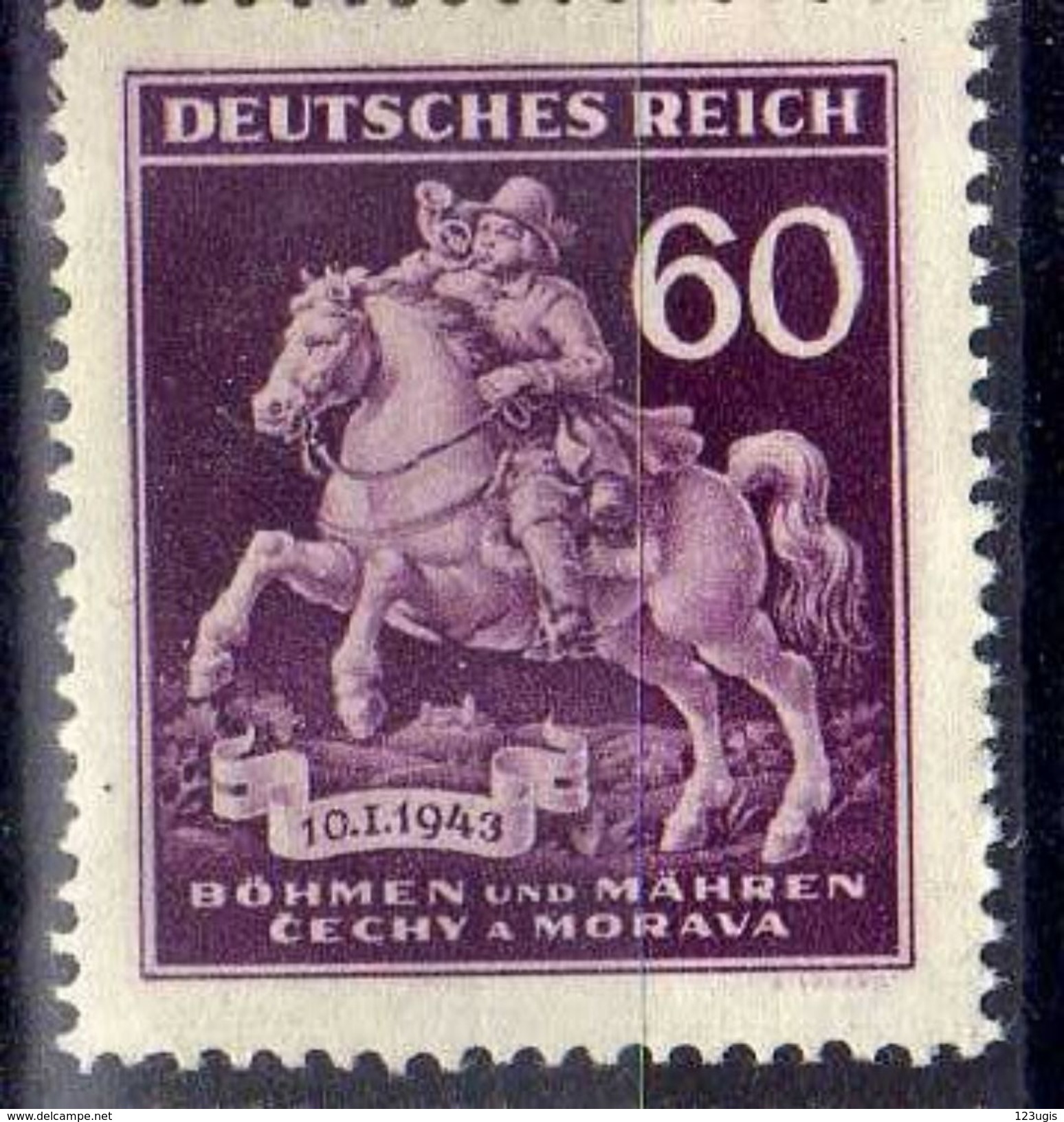 Böhmen Und Mähren 1943 Mi 113 ** [071017StkKV] - Ungebraucht