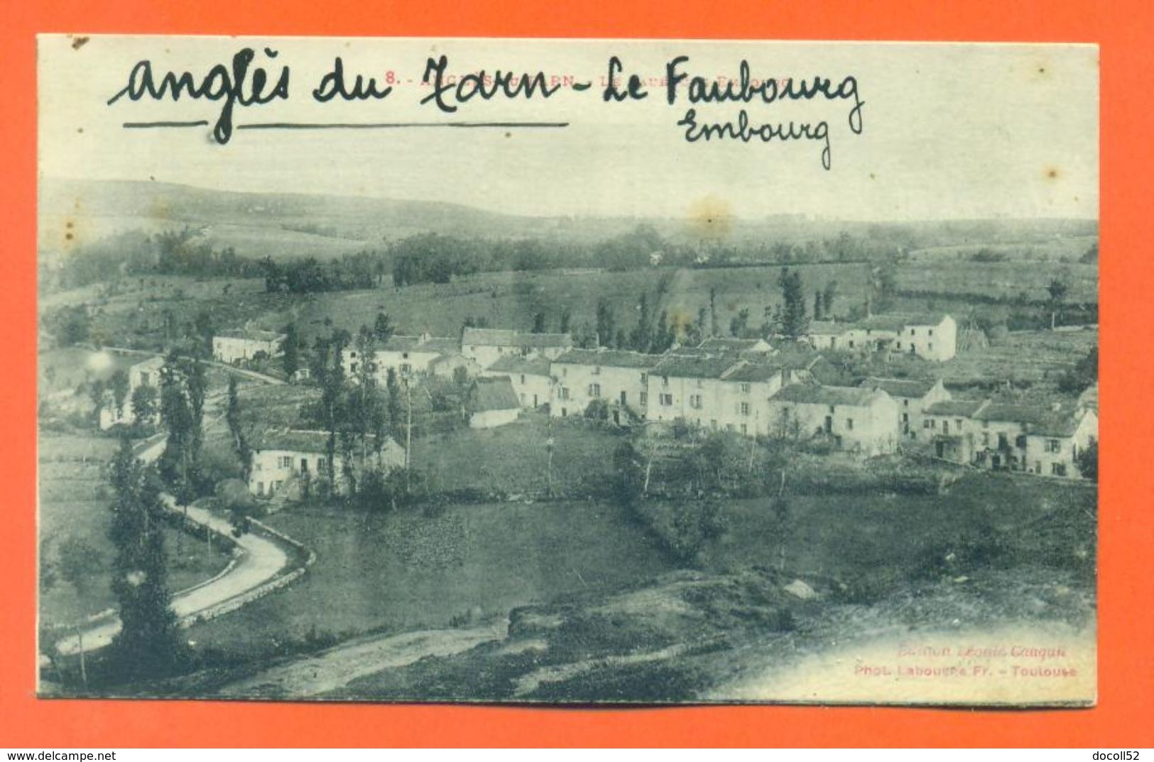 CPA 81 Anglès Du Tarn " Le Faubourg Embourg " LJCP 48 - Angles