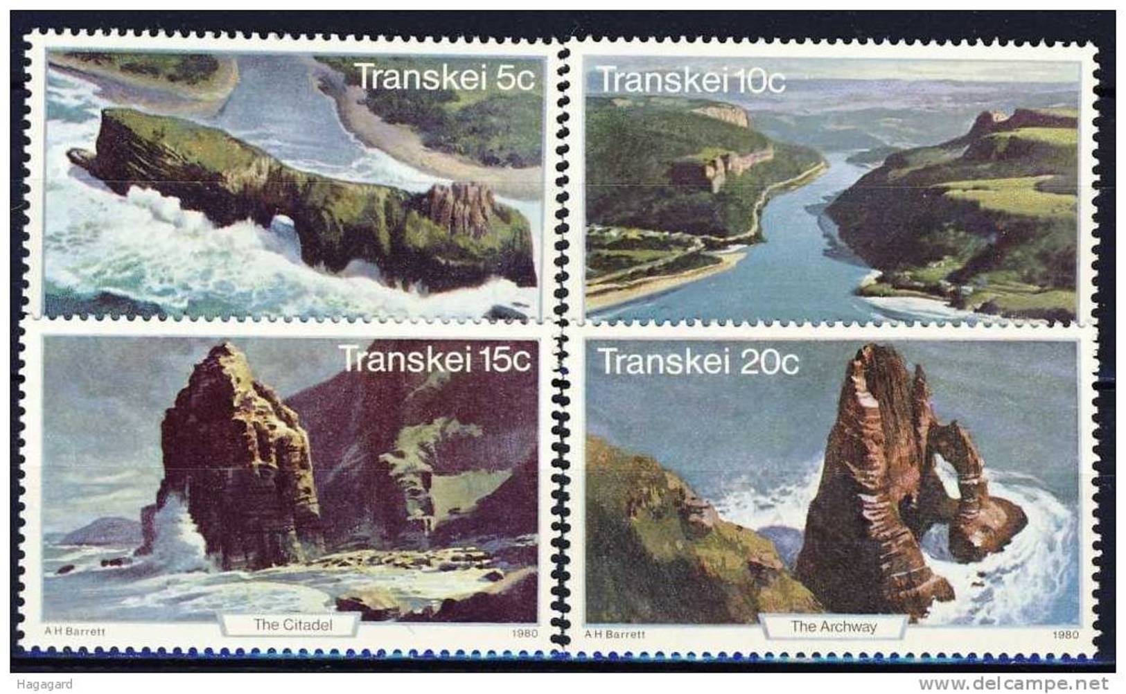 #Transkei 1980. Tourism. Michel 79-82. MNH(**) - Transkei
