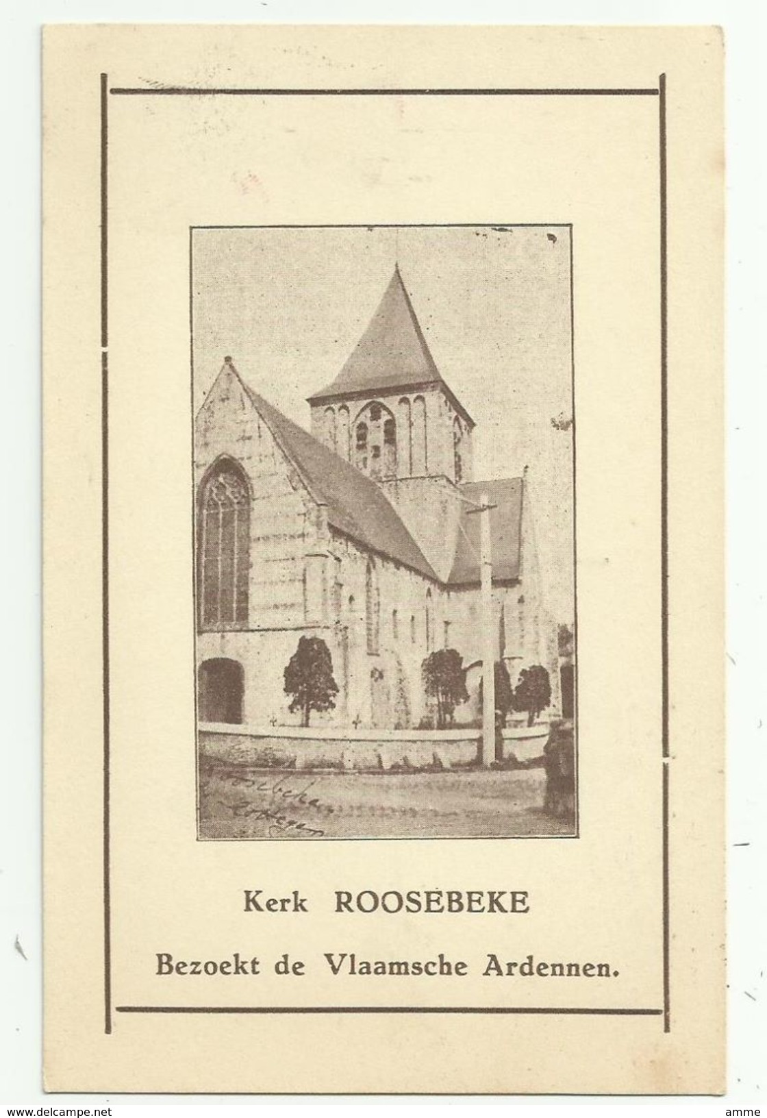 Roosebeke - Rozebeke  *  Kerk - Zwalm