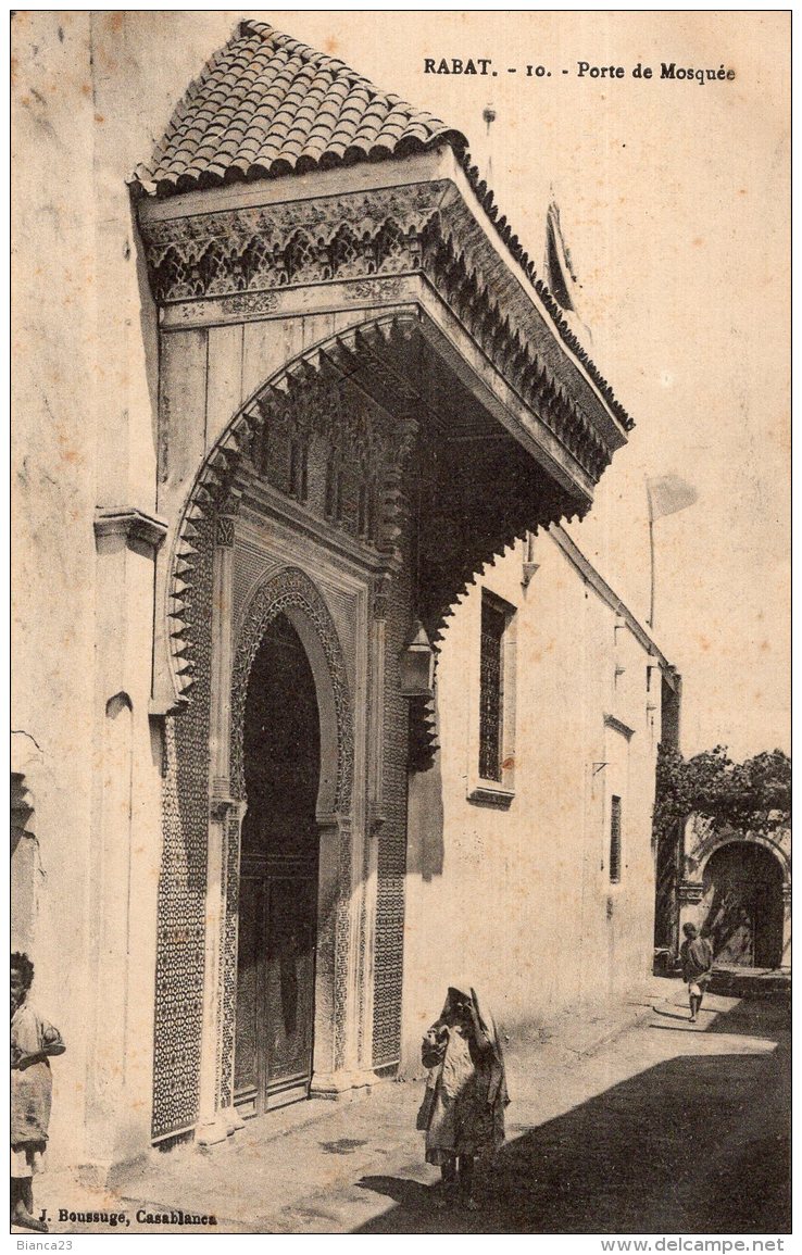 B36923 Rabat, Porte De Mosquée - Sonstige & Ohne Zuordnung
