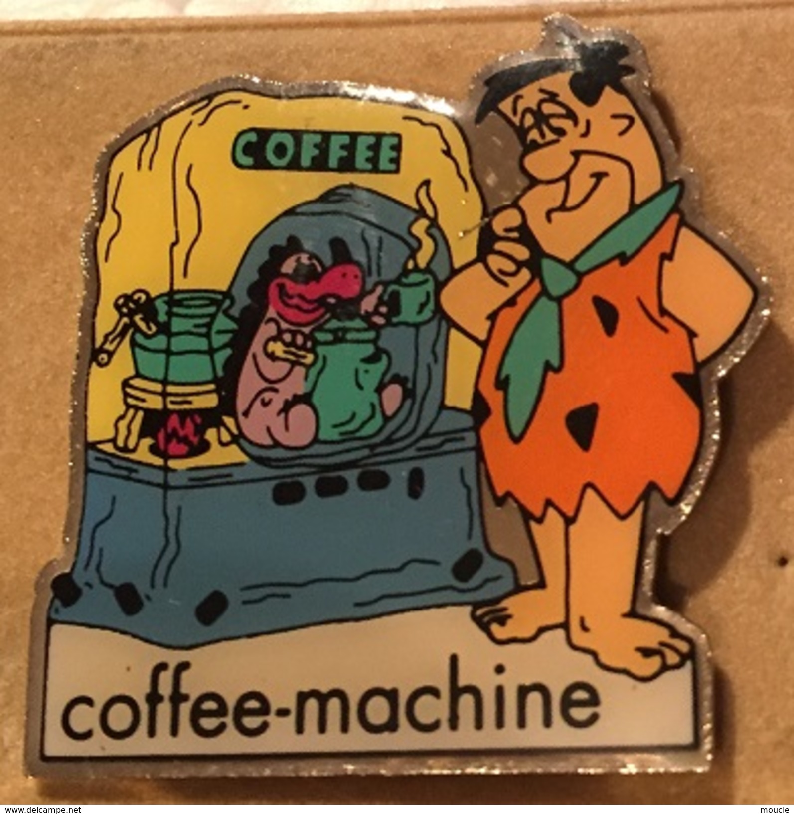 THE FLINTSTONES - LES PIERREAFEU - PIERRE A FEU - COFFE MACHINE - LA MACHINE A CAFES - FRED   -   (18) - Personnes Célèbres