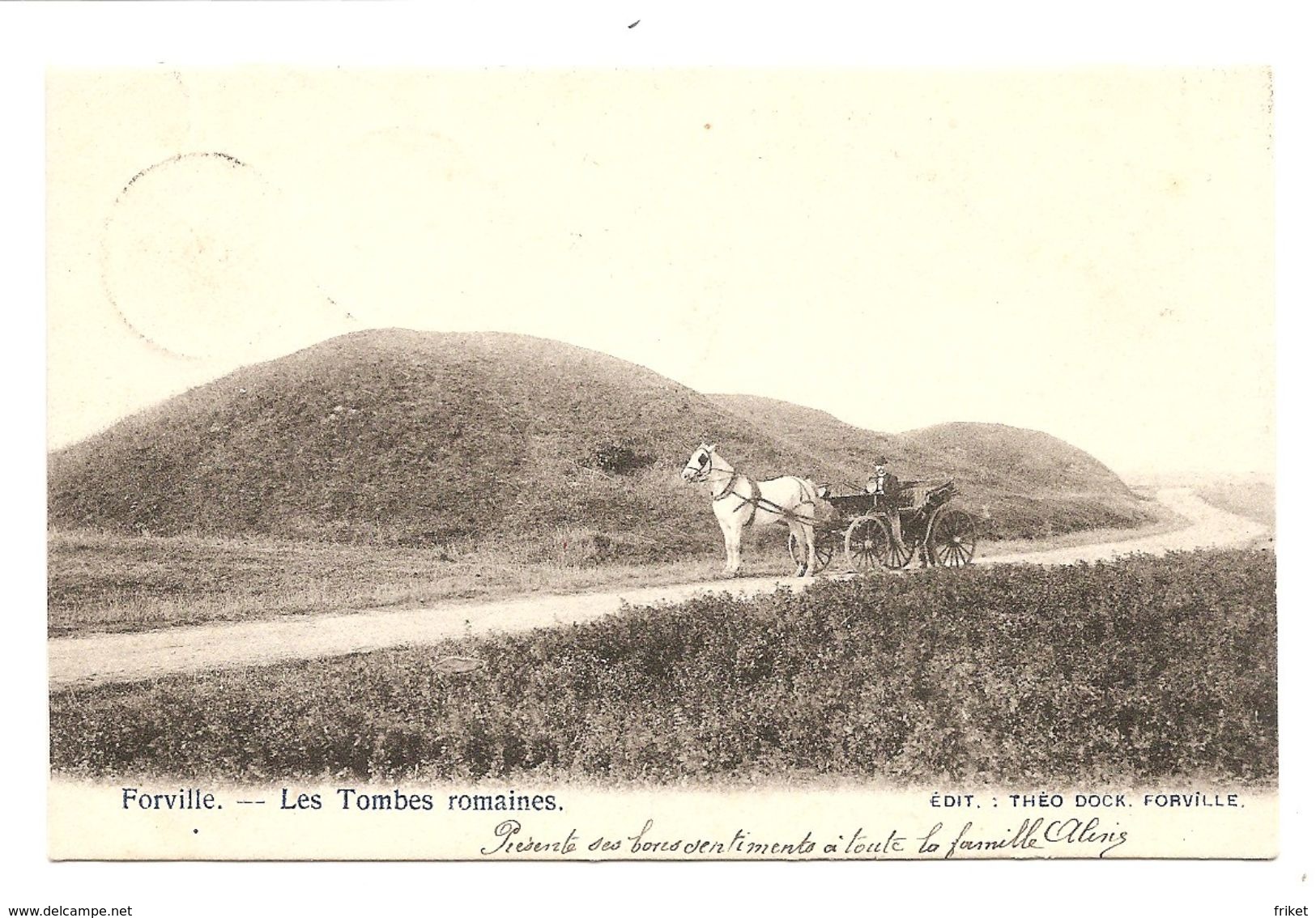 FORVILLE      Les Tombes Romaines - Fernelmont