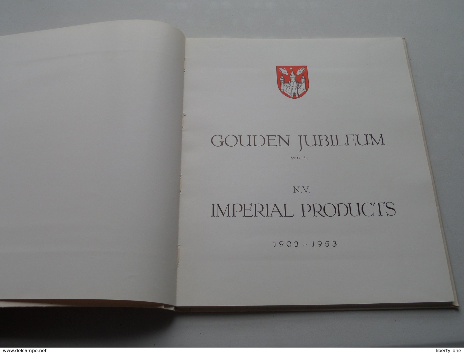 IMPERIAL Products N.V. Antwerpen - 50 Jaar JUBILEUM 1903 -1953 ( John Collin - Verelst ) PUDDING ! - Andere & Zonder Classificatie