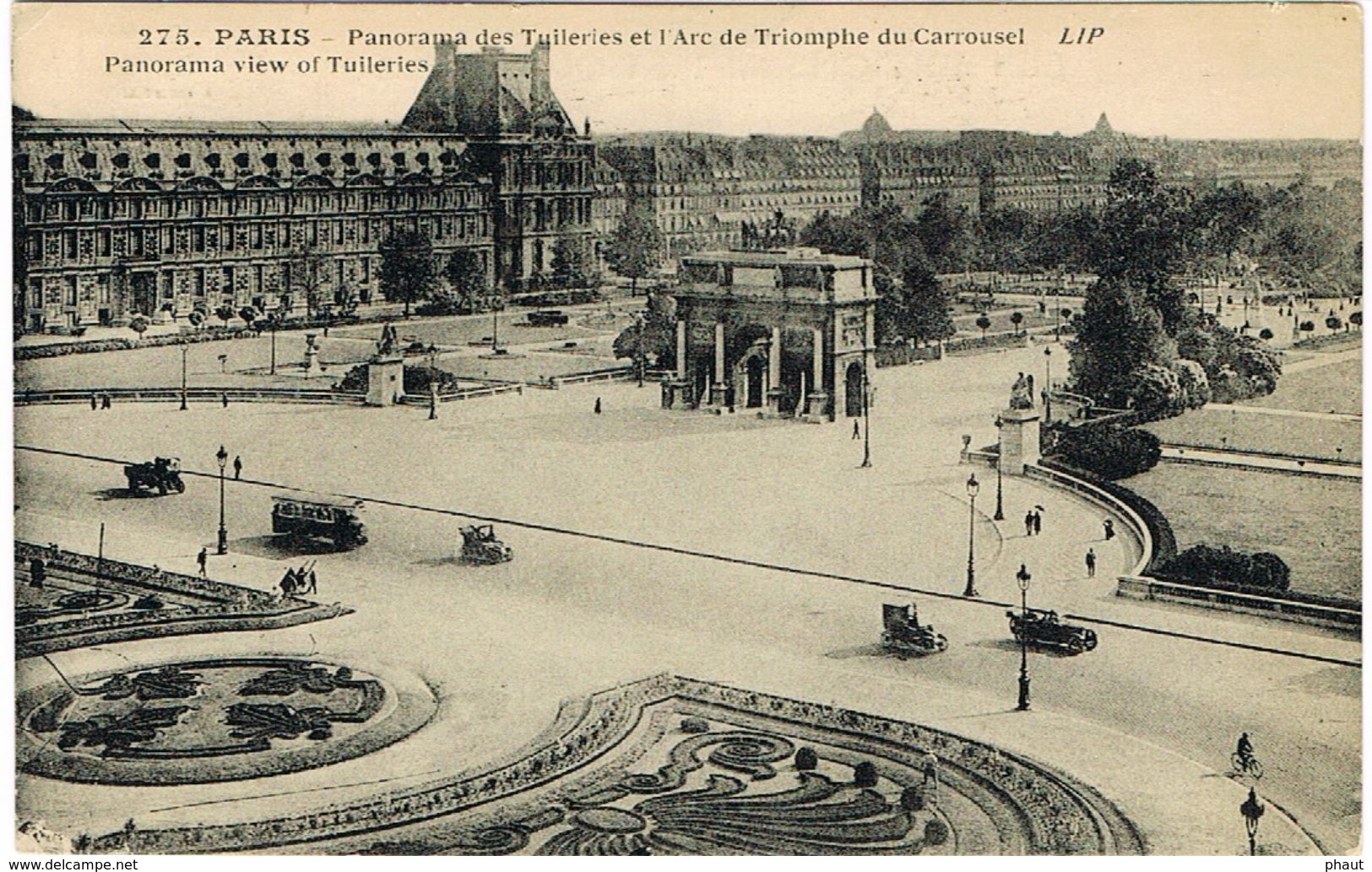 O.MEC FLIER PARIS GARE ST LAZARE JO PARIS 24 SUR CPA PARIS - Sommer 1924: Paris
