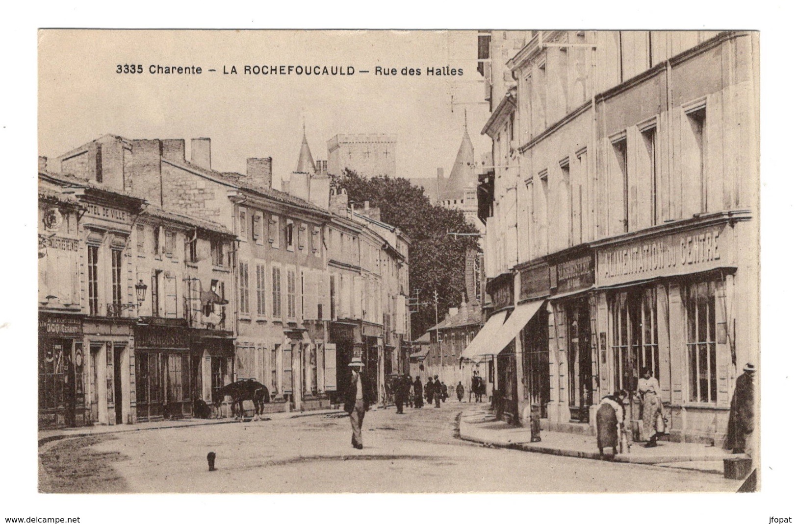 16 CHARENTE - LA ROCHEFOUCAULD Rue Des Halles - Other & Unclassified