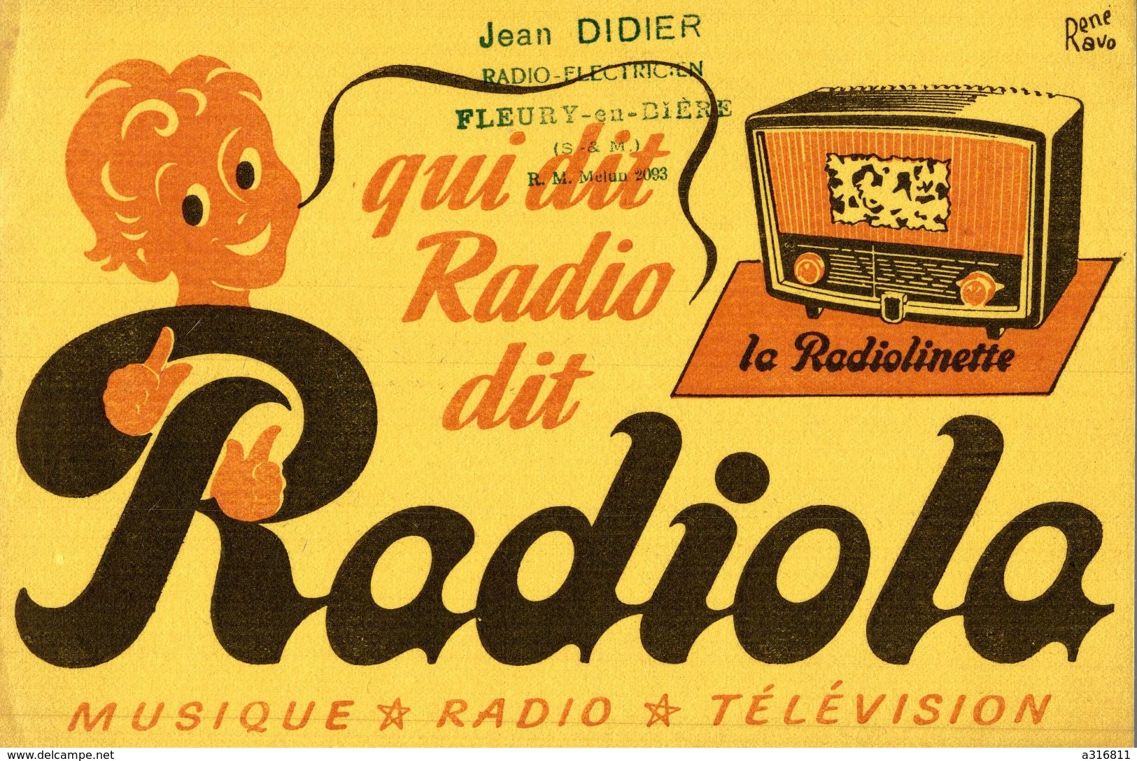 RADIOLA  MUSIQUE RADIO TELEVISION - R