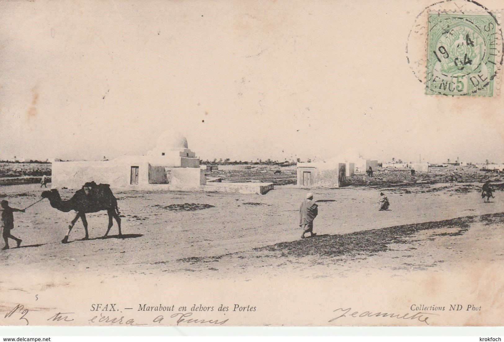 Sfax 1904 - Marabout En Dehors Des Portes - Tunisia