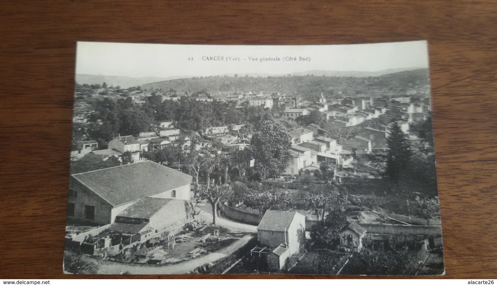 CPA 83 - CARCES - Vue Générale (Côté Sud) - Carces