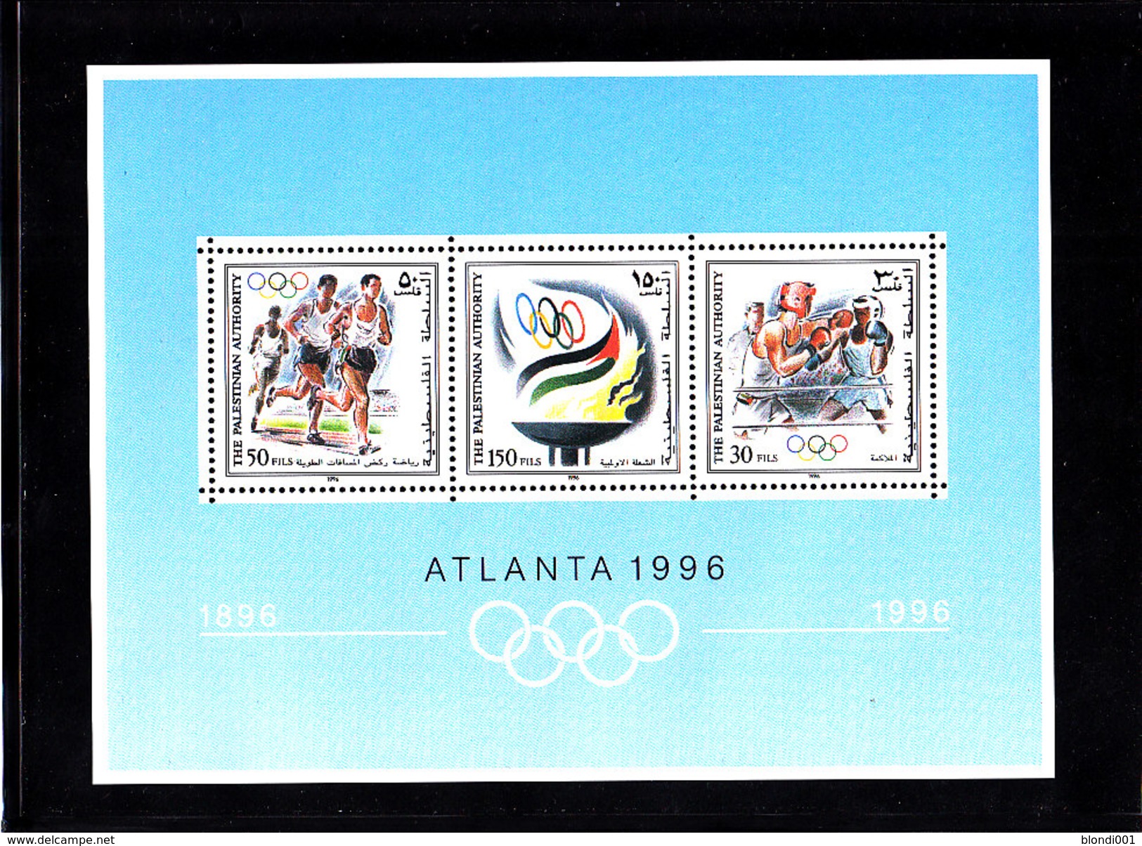 Olympics 1996 - Boxing - PALISTINA - S/S+Set MNH - Sommer 1996: Atlanta