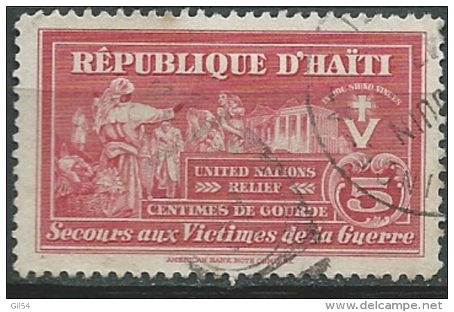 Haiti - Bienfaisance  - Yvert N° 5 Oblitere -  Aab15020 - Haiti