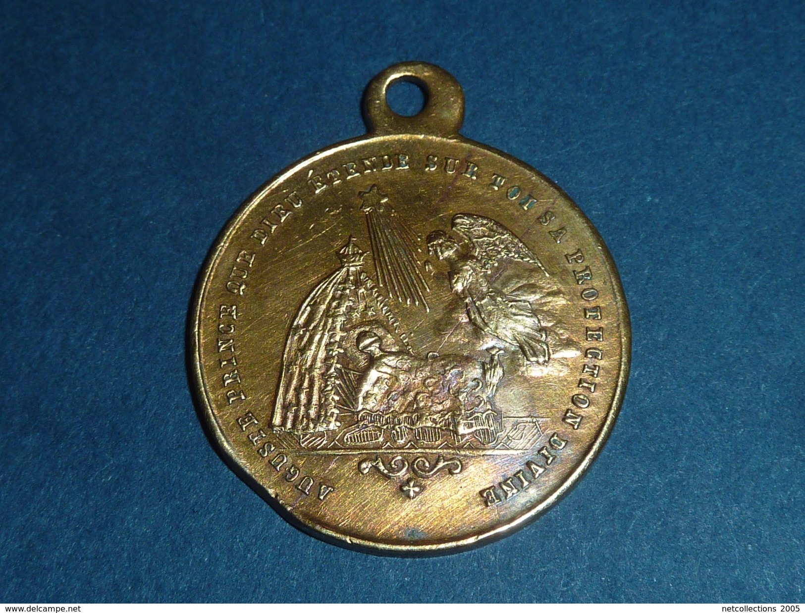 MAGNIFIQUE MEDAILLE " NAPOLEON EUGENE LOUIS JEAN JOSEPH PRINCE IMPERIAL Né Le 16 Mars 1856 - RARE (T) - Royaux / De Noblesse