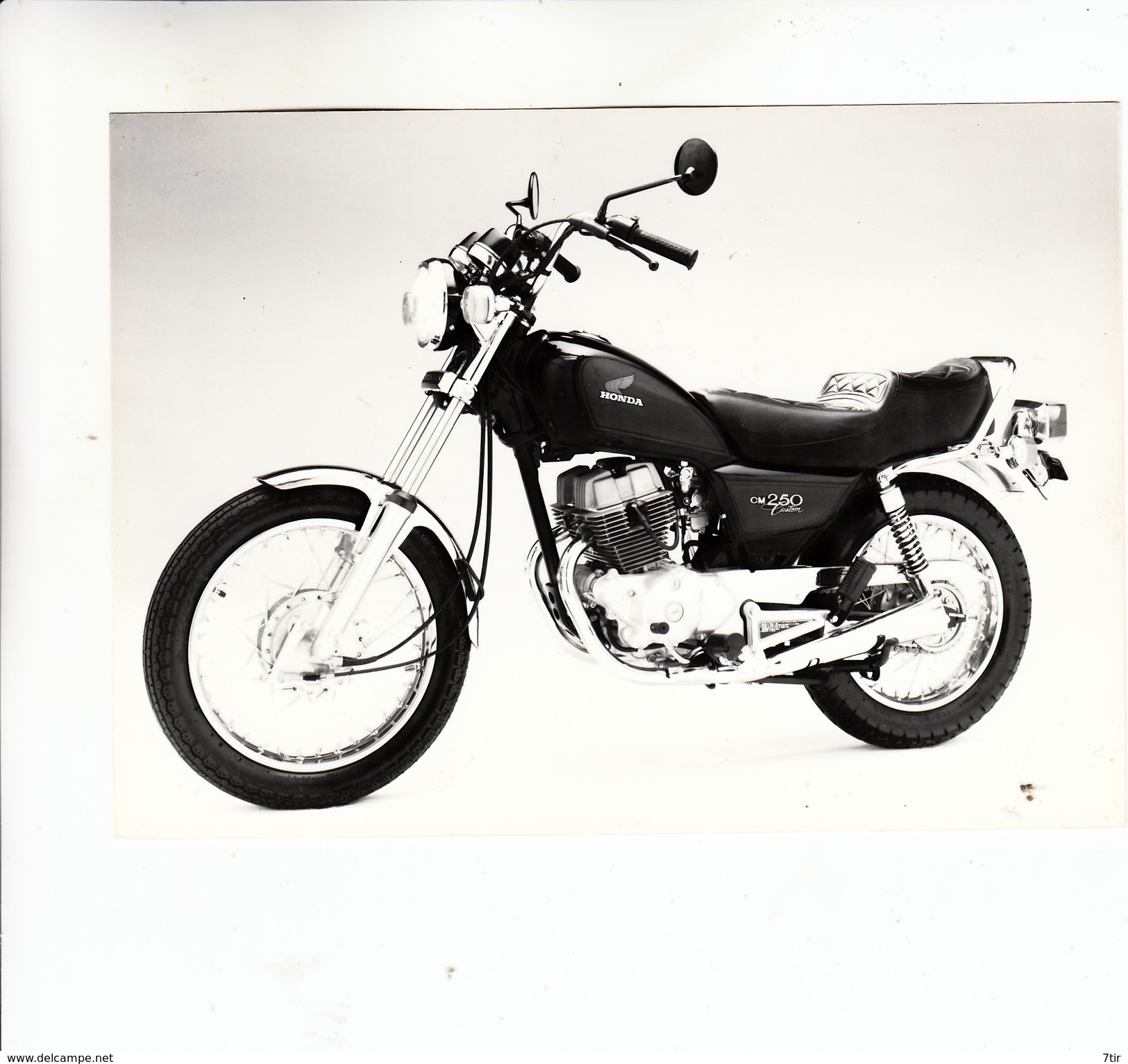 PHOTO MOTO HONDA CM 250 T - Motor Bikes