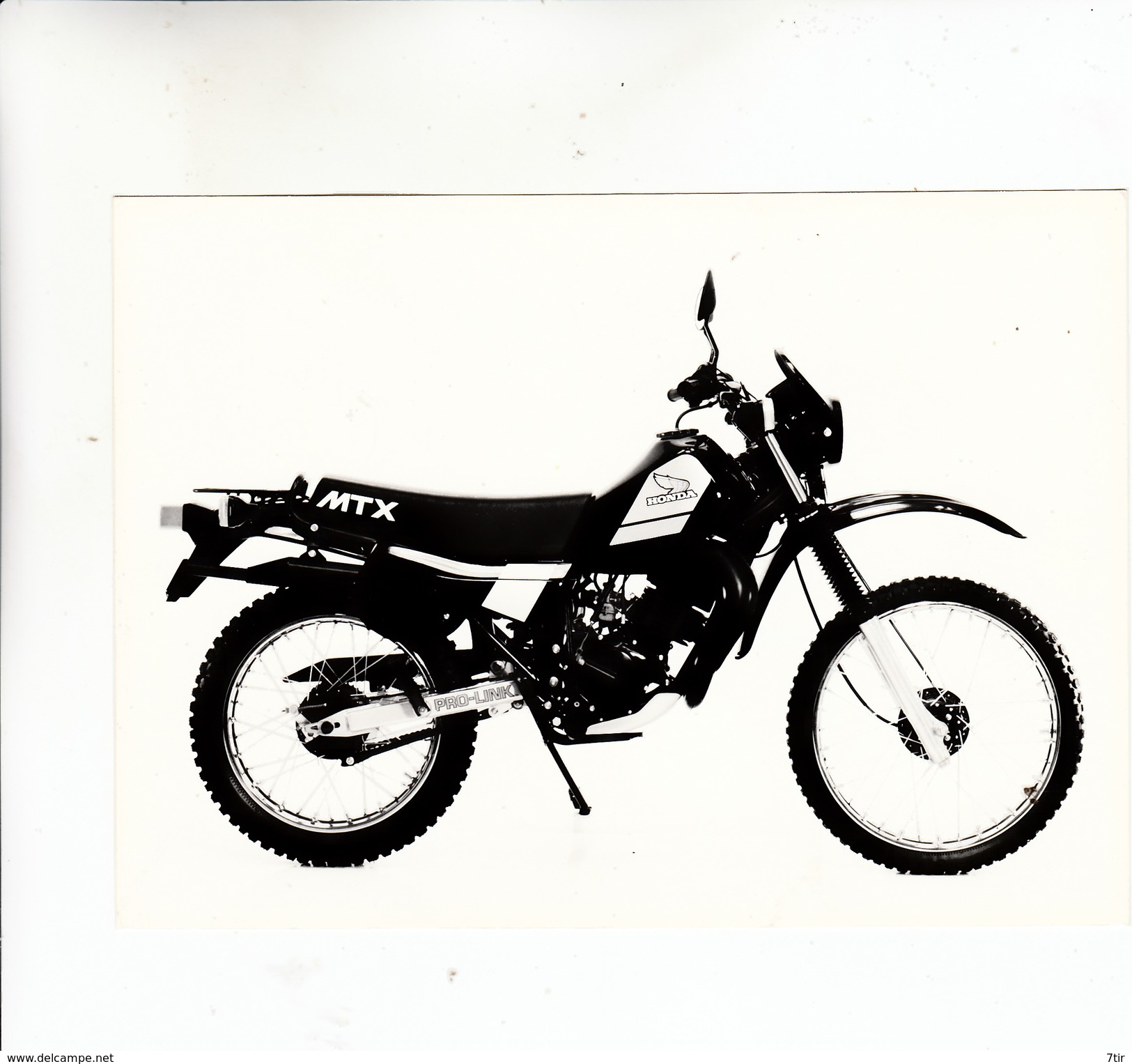 PHOTO MOTO HONDA MTX 80 S - Motor Bikes