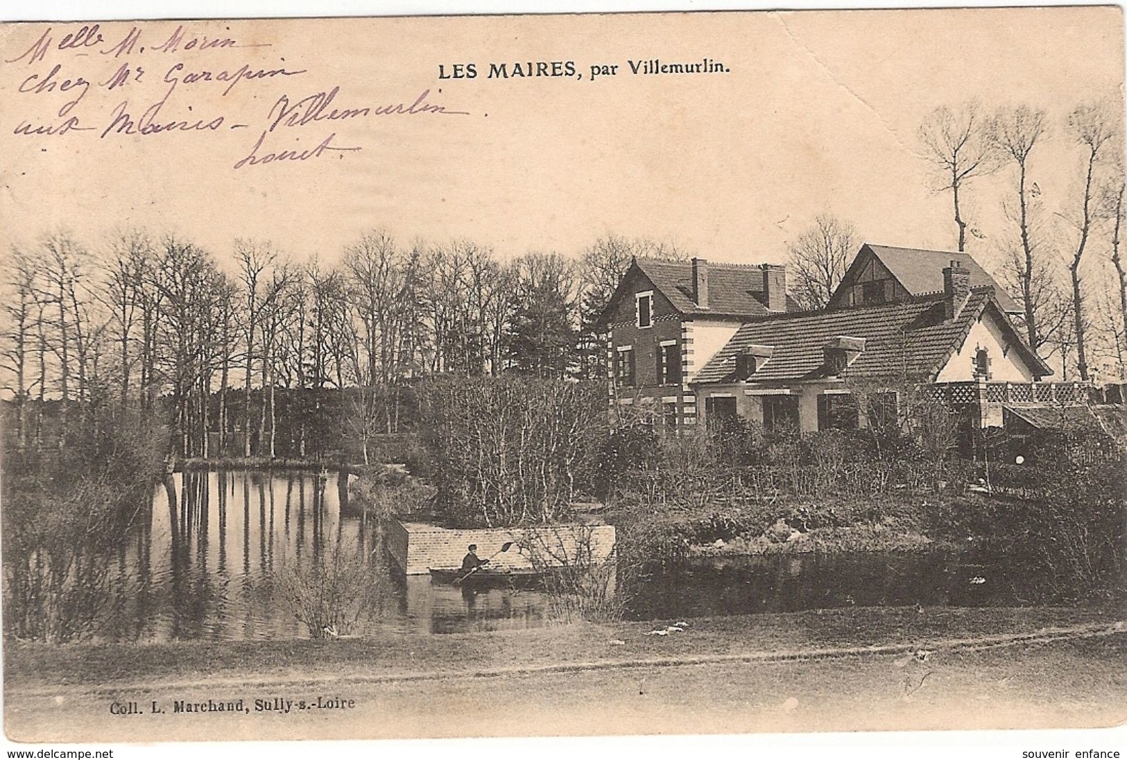 CPA Les Maires Par Villemurlin 45 Loiret - Other & Unclassified