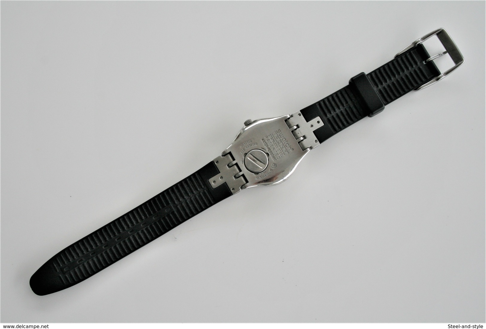 watches : SWATCH  : IRONY Fancy me Black  - nr. : YLS430C - original  - running - excelent condition- 2008