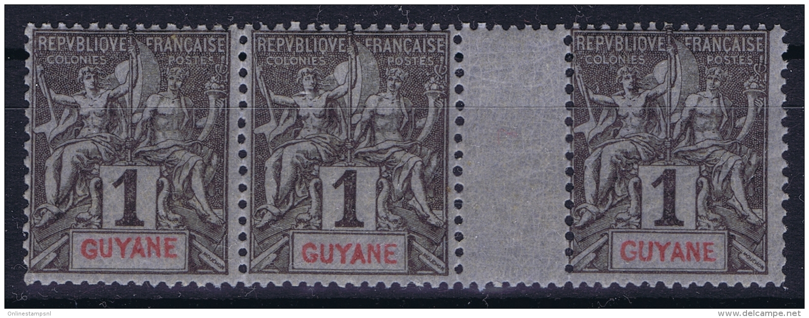 Guyana  : Yv 1 Millésime Sans Nr Postfrisch/neuf Sans Charniere /MNH/** - Ungebraucht