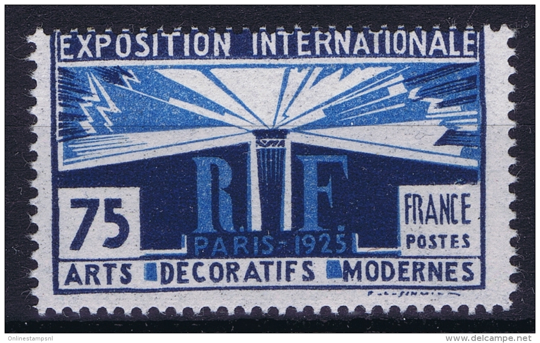 France : Yv Nr  215 MNH/** Sans Charnière  Postfrisch  1924 - Neufs