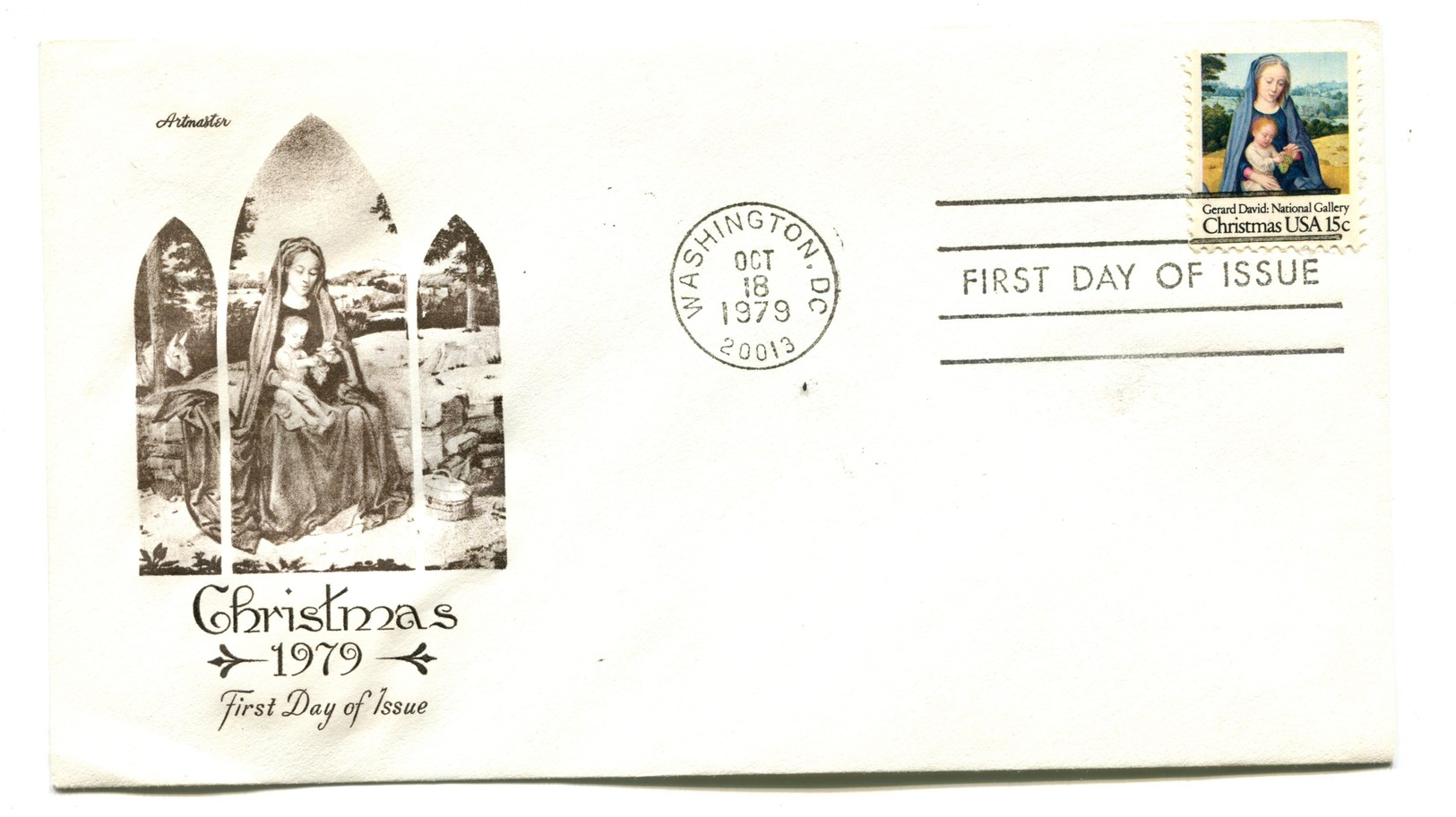 1979 USA Christmas First Day Cover - 1971-1980