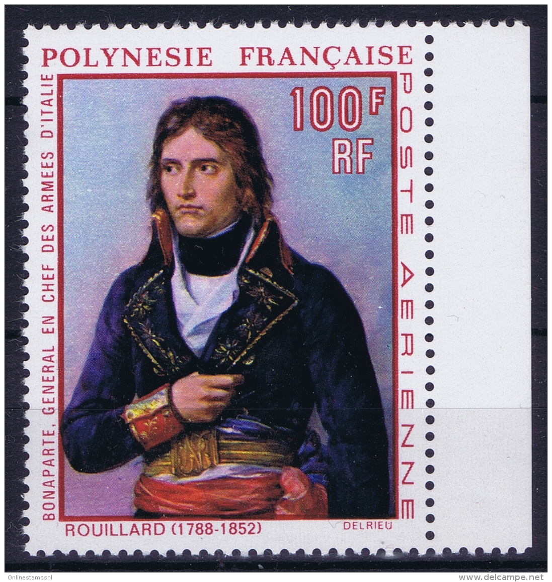 Polynésie Française AE Yv Nr 31 MNH/** Sans Charnière  Postfrisch 1969 Coin De Feuille - Neufs